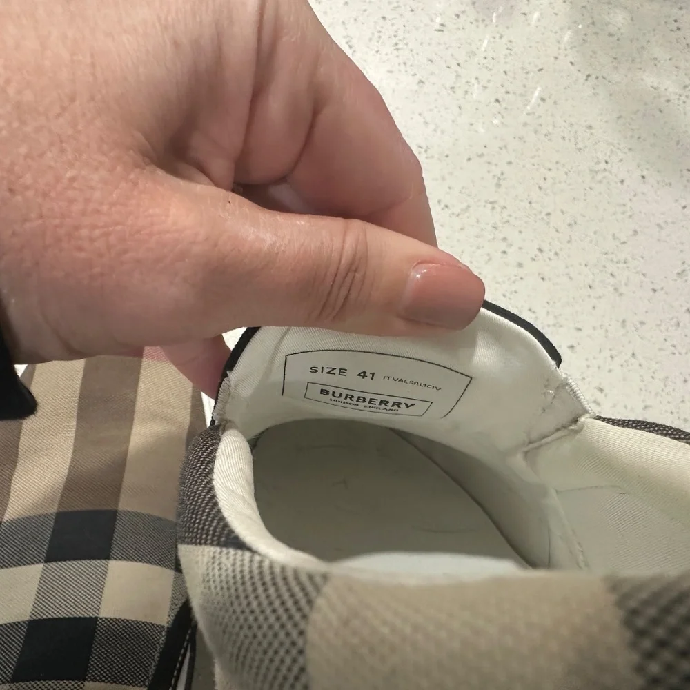 Burberry Men’s Sneakers - Picture 4 of 5